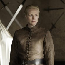 Il trono di spade: Gwendoline Christie nell'episodio Oathkeeper, quarta stagione