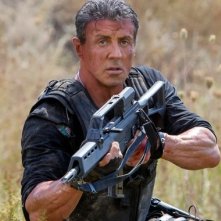 I mercenari 3 - The Expendables: Sylvester Stallone imbraccia il fucile