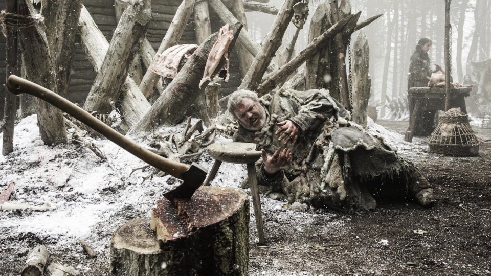 Il trono di spade: Kristian Nairn nell'episodio Oathkeeper, della quarta stagione