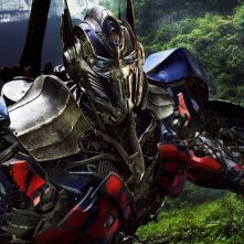 Transformers: Age of Extinction: un robot in azione