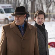 Hannibal: Hugh Dancy e Laurence Fishburne nell'episodio Shiizakana, seconda stagione