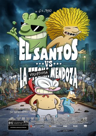 La locandina di El Santos VS la Tetona Mendoza