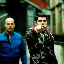 Gomorra - La serie: Marco D'Amore e Salvatore Esposito in una scena della serie