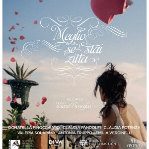 La locandina di Meglio se stai zitta