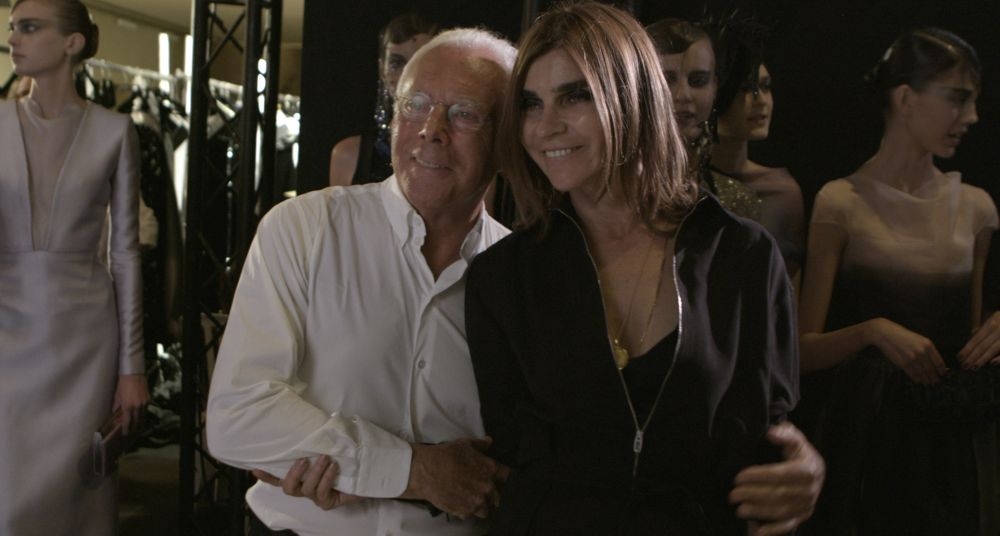 Mademoiselle C Carine Roitfeld Con Giorgio Armani In Una Scena Del Film 371630
