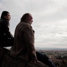 Sogni di gloria: Carlo Monni e Xiuzhong Zhang in una scena del film