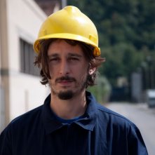 Sogni di gloria: Gabriele Pini in un'immagine del film