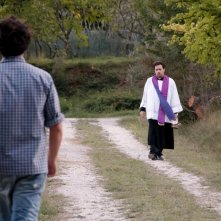 Sogni di gloria: Riccardo Goretti in una scena del film