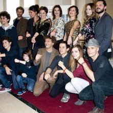 Carmelo Galati, Laura Chiatti e il cast di Braccialetti Rossi alla Conferenza stampa Rai