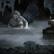 Il Mistero di Dante, regia di Louis Nero: Diego Casale interprete di Lucifero