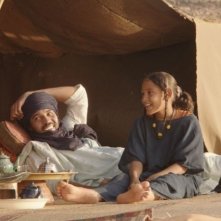 Timbuktu: Kidane Ibrahim in una scena del film con Toulou Kiki e Layla Walet Mohamed