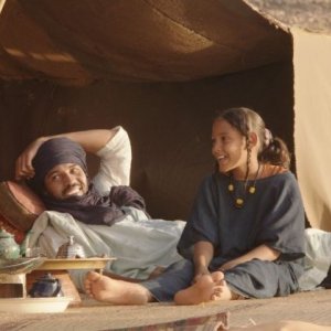 Timbuktu: Kidane Ibrahim in una scena del film con Toulou Kiki e Layla Walet Mohamed