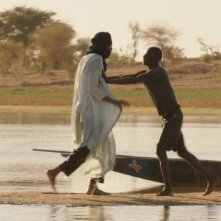 Timbuktu: Ibrahim Ahmed e Mehdi AG Mohamed una scena del film