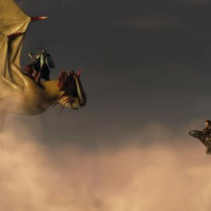 Dragon Trainer 2: duello in volo per Hiccup e il suo Sdentato