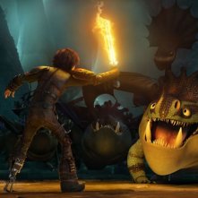 Dragon Trainer 2 Hiccup Allena I Suoi Draghi In Una Scena Del Film 372379