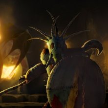 Dragon Trainer 2: il potentissimo e malvagio Drago in una scena del film