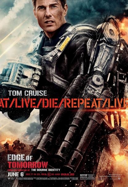 Edge Of Tomorrow Nuovo Character Poster Dedicato A Tom Cruise 372358