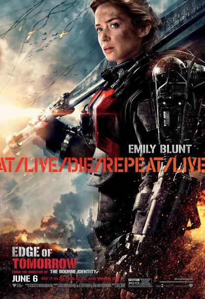 Edge Of Tomorrow Nuovo Character Poster Dedicato Ad Emily Blunt 372357