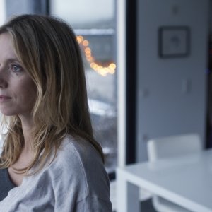 La chambre bleue: Léa Drucker in un momento del film