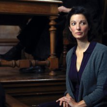 La chambre bleue: Stéphanie Cléau in una scena del film