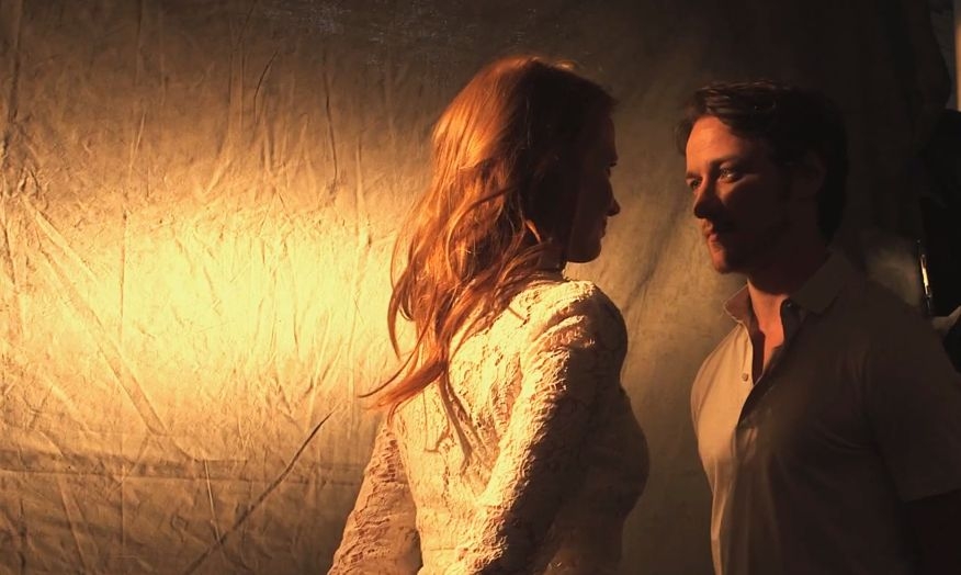 The Disappearance of Eleanor Rigby: James McAvoy insieme a Jessica Chastain in un'immagine del film