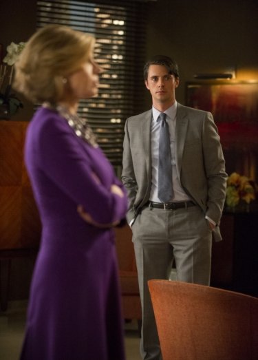 The Good Wife:  Matthew Goode e Christine Baranski in The Deep Web, quinta stagione