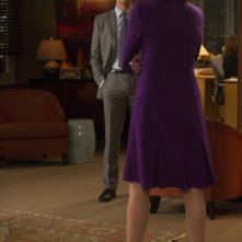 The Good Wife:  Matthew Goode e, di spalle, Christine Baranski in The Deep Web