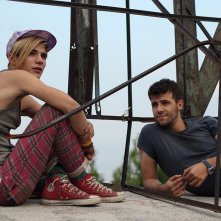 Xenia: Kostas Nikouli in una scena del film con Nikos Gelia