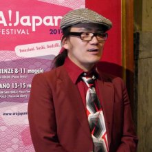 Soul Flower Train: il regista Hiroshi Nishio al photocall del WA! Japan Film Festival di Firenze