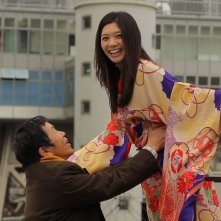 Soul Flower Train: Mitsuru Hirata e Sayoko in una suggestiva immagine