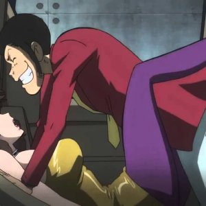 Lupin the 3rd vs Detective Conan: The Movie - Una scena piccante tra Lupin e Fujiko