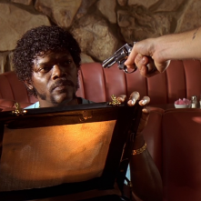 Samuel L. Jackson e la valigetta in Pulp Fiction