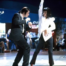 Still Of Uma Thurman And John Travolta In Pulp Fiction 1994 Large Picture