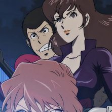 Lupin the 3rd vs Detective Conan: The Movie - Lupin e Fujiko in moto