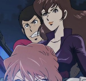 Lupin the 3rd vs Detective Conan: The Movie - Lupin e Fujiko in moto