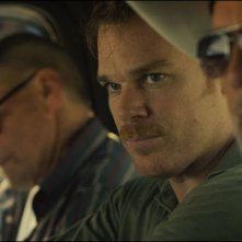 Cold in July: Michael C. Hall insieme a Don Johnson e Sam Shepard in una scena del film