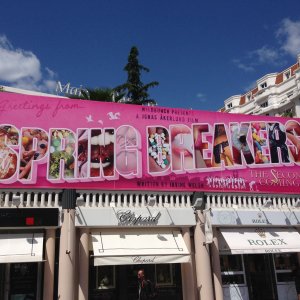 Spring Breakers -The Second Coming, un primo banner promozionale durante il Festival di Cannes 2014