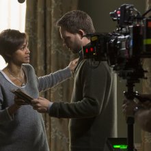 Rosemary's Baby: Zoe Saldana e Patrick J. Adams sul set