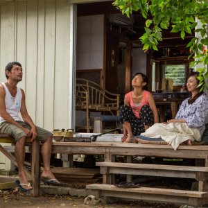 Still the Water: Tetta Sugimoto con Miyuki Matsuda in una scena del film