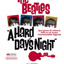 A Hard Day's Night: la locandina dell'evento cinematografico