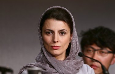 Un'affascinante Leila Hatami al Festival di Cannes 2014, nelle vesti di giurata