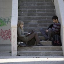 Hermosa juventud: Ingrid García Jonsson in una scena del film con Carlos Rodriguez