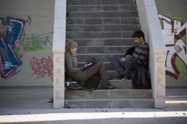 Hermosa juventud: Ingrid García Jonsson in una scena del film con Carlos Rodriguez