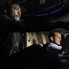 Agents of S.H.I.E.L.D.: una scena con B.J. Britt e Clark Gregg