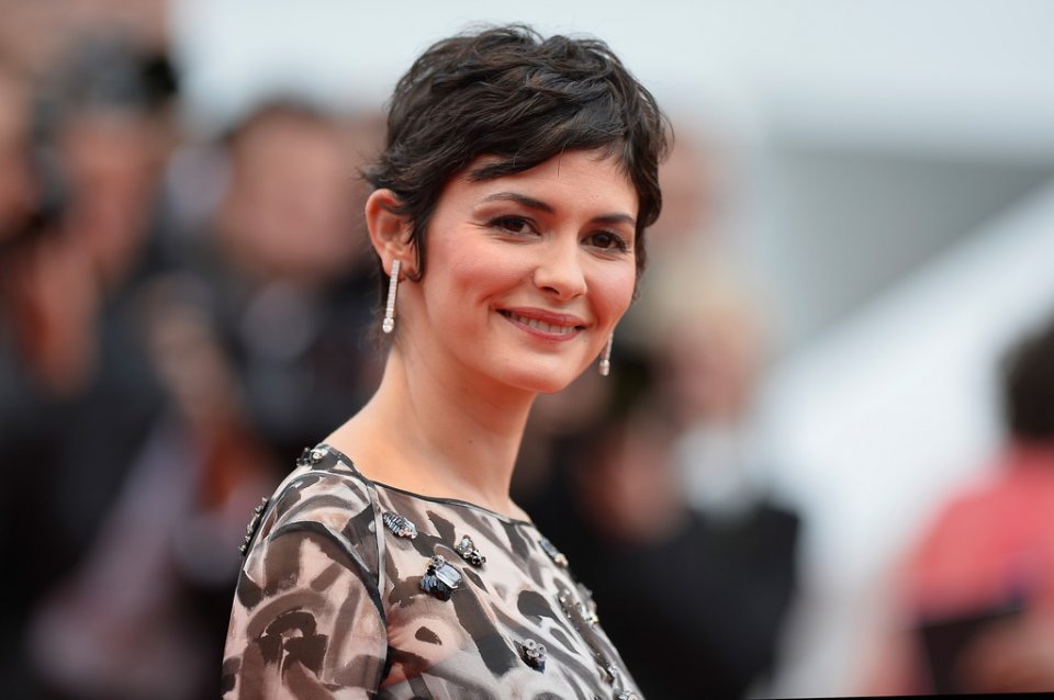 Festival di Cannes 2014, la splendida Audrey Tautou sul tappeto rosso