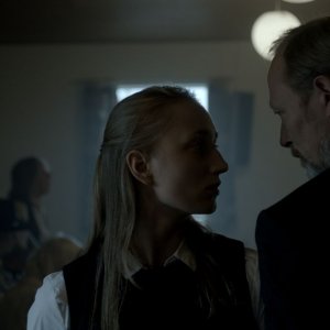 When Animals Dream: Lars Mikkelsen e Sonia Suhl in un momento del film