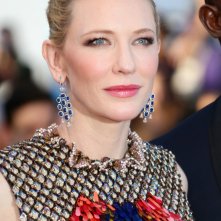 Cate Blanchett presenta Dragon Trainer 2 sul tappeto rosso di Cannes 2014