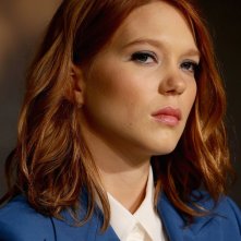 Lea Seydoux alla conferenza stampa per Saint Laurent, Festival di Cannes 2014