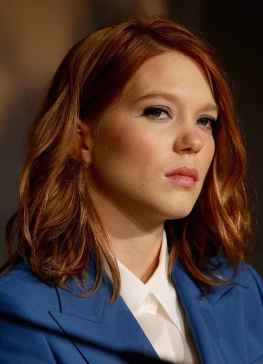 Lea Seydoux alla conferenza stampa per Saint Laurent, Festival di Cannes 2014