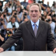 Cannes 2014: Tommy Lee Jones durante il photocall per The Homesman